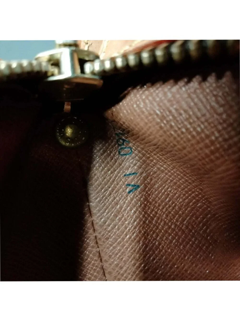 Authentic Louis Vuitton Drouot Monogram Canvas Brown Crossbody Shoulder Bag